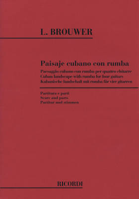 Cuban Landscape with Rumba - Brouwer - Classical Guitar Quartet