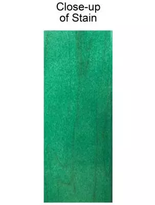 Flatsicle 26-string Harp - Green Stain