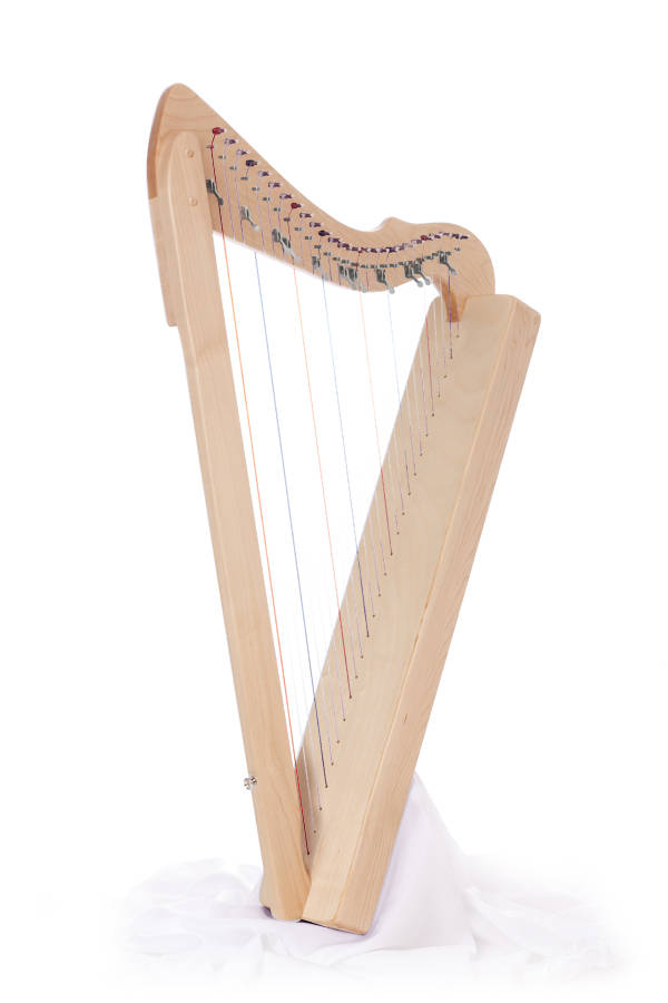 Flatsicle 26-string Harp - Maple Stain
