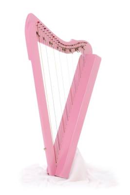Harpsicle - Flatsicle 26-string Harp - Pink Stain