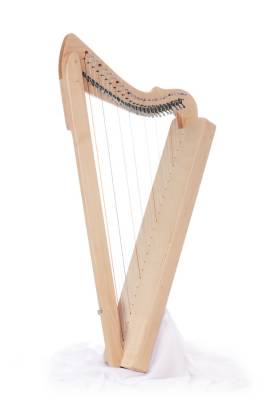 Fullsicle 26-string Harp with Full Levers - Maple Stain