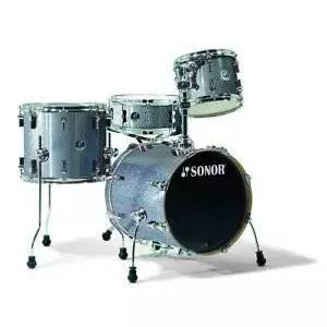 Bop Kit 4-Piece Drum Kit with Hardware - Black Galaxy