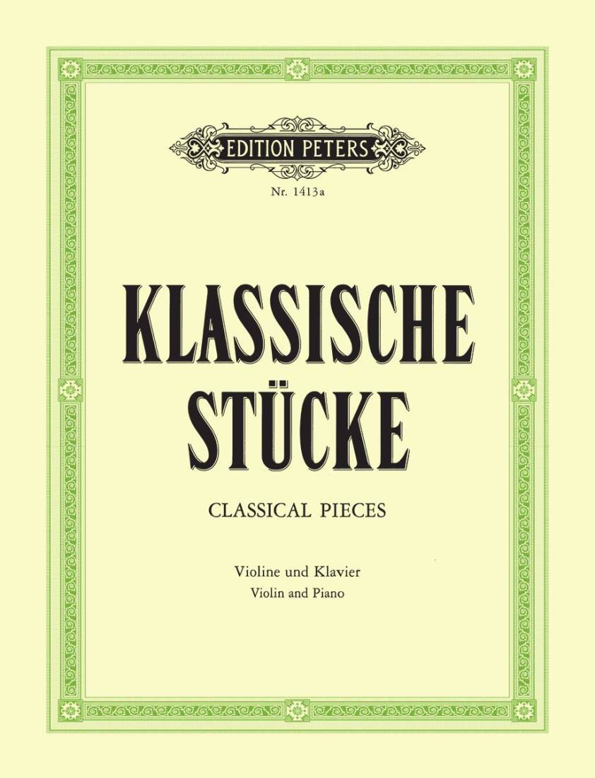 Classical Pieces Vol. 1 - Various/Herman - Violin/Piano - Book