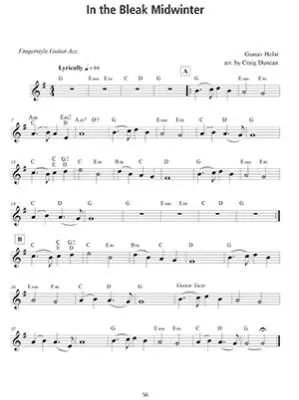100 Christmas Carols and Hymns for Violin and Guitar - Duncan - Book