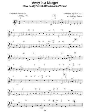 100 Christmas Carols and Hymns for Violin and Guitar - Duncan - Book