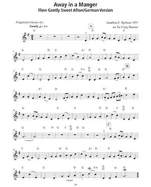 100 Christmas Carols and Hymns for Violin and Guitar - Duncan - Book