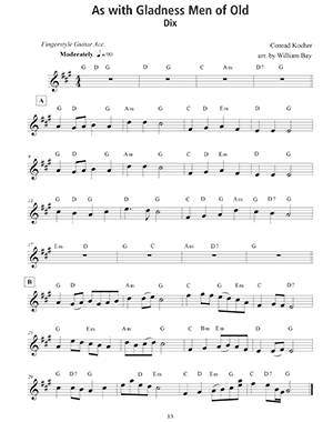 100 Christmas Carols and Hymns for Trumpet and Guitar - Bay - Book