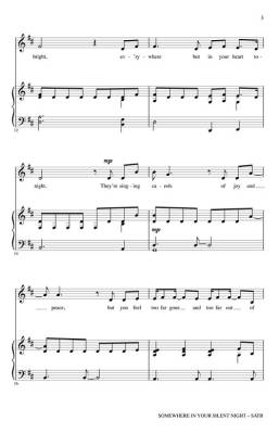 Somewhere in Your Silent Night - Casting Crowns/Martin - SATB