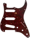 Fender - 11-Hole Modern-Style Stratocaster S\/S\/S Pickguard, 4-Ply - Tortoise Shell