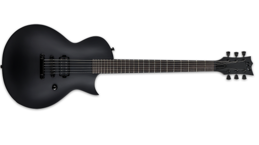 ESP Guitars - LTD EC-Black Metal Electric Guitar - Black Satin