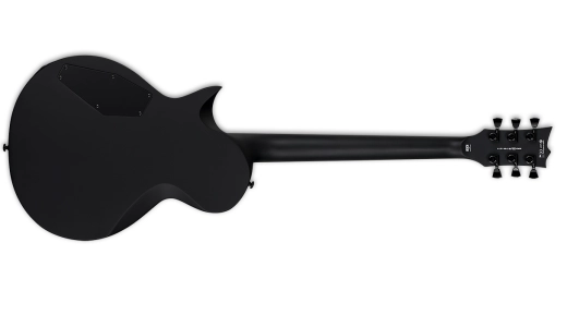 LTD EC-Black Metal Electric Guitar - Black Satin