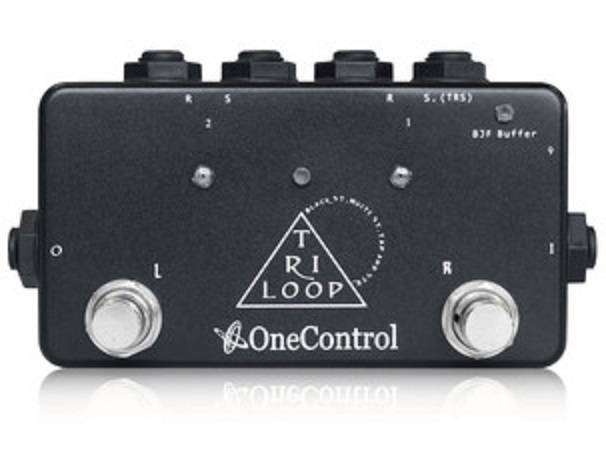 Tri-Loop Effects Switcher A/B-buffer Footswitch & Tap
