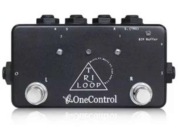 Tri-Loop Effects Switcher A/B-buffer Footswitch & Tap