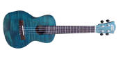 Leho - Soprano Uke My Leho Extreme Mahogany - Blue Sea