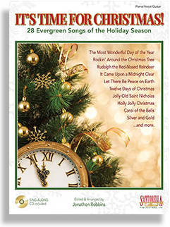It\'s Time for Christmas - Robbins - Piano/Vocal/Guitar - Book/CD
