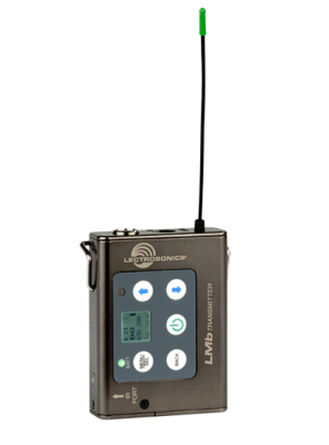 Lectrosonics - LMb Digital Hybrid UHF Belt Pack Lavalier Transmitter