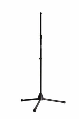 On-Stage Stands - MS7700B Tripod Base Microphone Stand w/ No Boom - Black