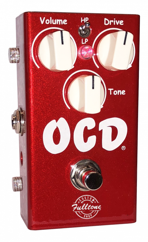 Fulltone Custom Effects - Limited Edition OCD V2 Overdrive Pedal - Candy  Apple Red