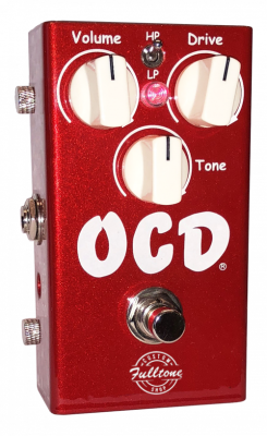 Limited Edition OCD V2 Overdrive Pedal - Candy Apple Red