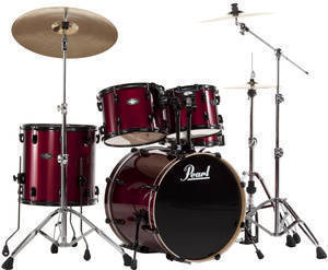 Vision VB 5-Piece Drum Kit - Wine Red