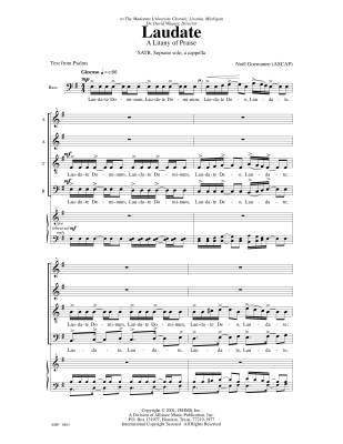 Laudate (A Litany of Praise) -  Goemanne - SATB