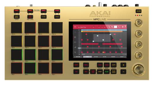 Akai MPC Live Limited Edition Gold Music Production System | Long