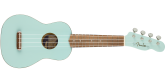 Fender - Venice Soprano Ukulele, Walnut Fretboard - Daphne Blue