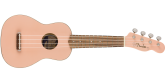 Fender - Venice Soprano Ukulele, Walnut Fretboard - Shell Pink