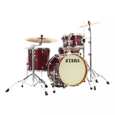 Silverstar 4-Piece Drum Kit with Hardware - Vintage Burgundy Sparkle