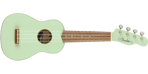 Venice Soprano Ukulele, Walnut Fretboard - Surf Green