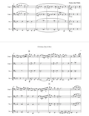 Christmas Time Is Here (from A Charlie Brown Christmas) - Guaraldi/Albrecht - Tuba Quartet