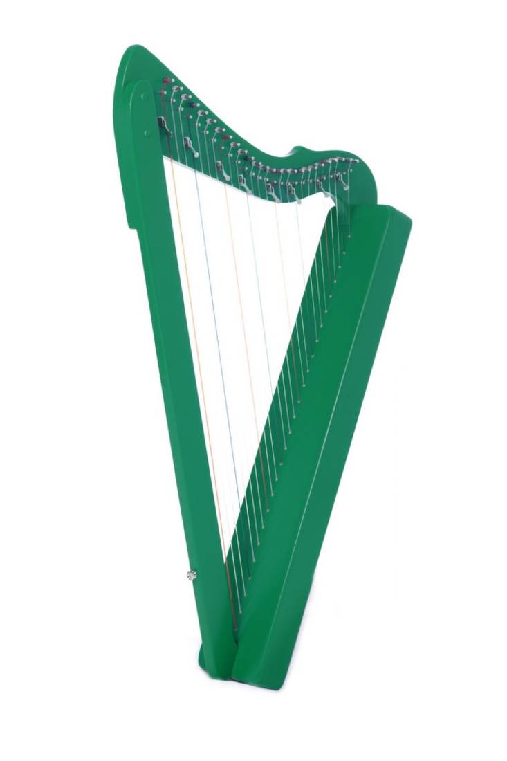 Sharpsicle 26-string Harp - Green Stain