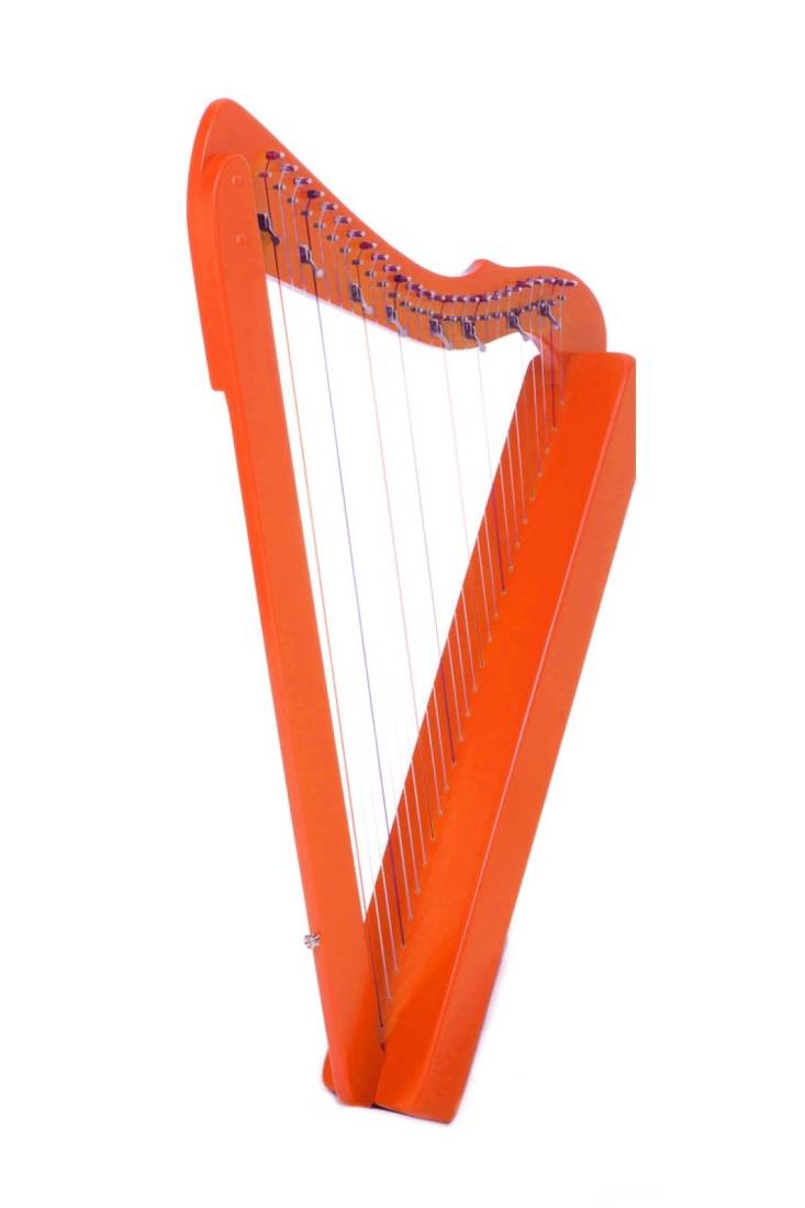 Sharpsicle 26-string Harp - Orange Stain