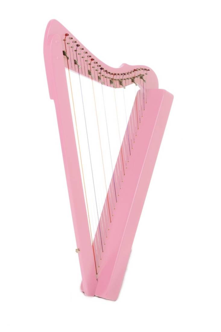 Sharpsicle 26-string Harp - Pink Stain