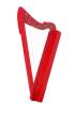 Harpsicle - Sharpsicle 26-string Harp - Red Stain