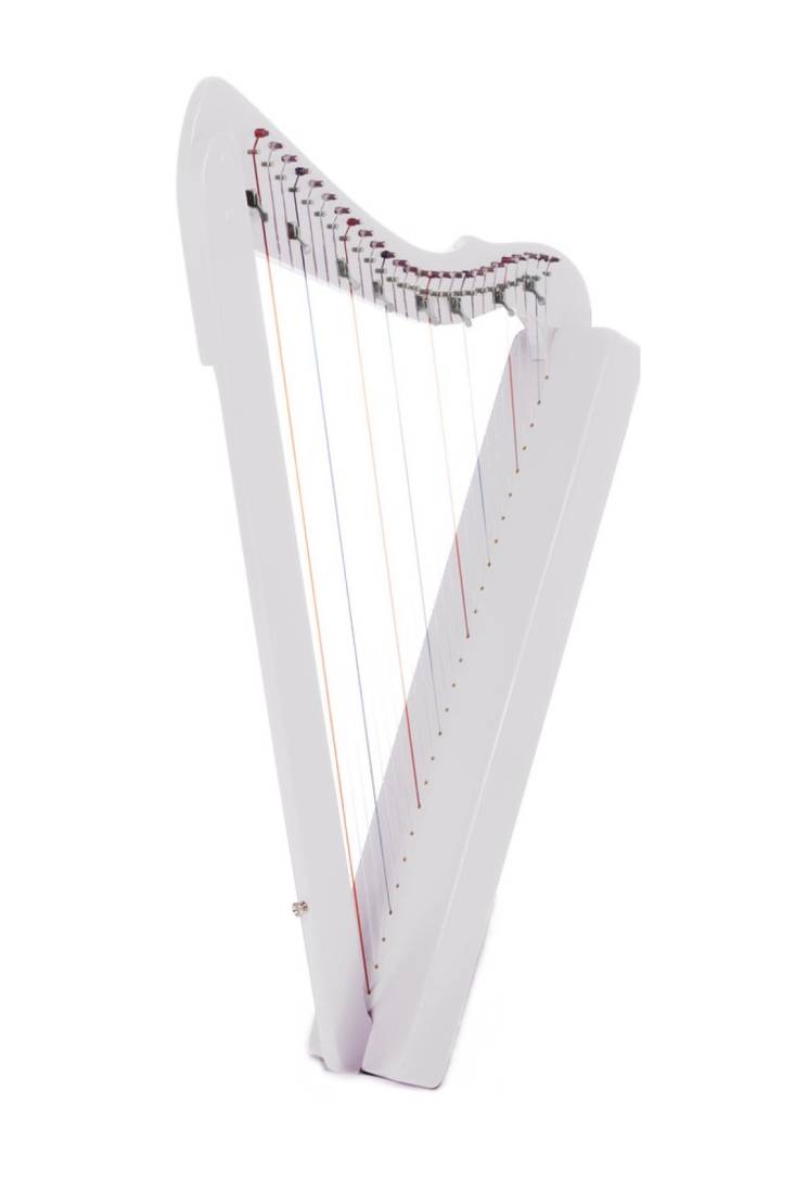 Sharpsicle 26-string Harp - White Stain