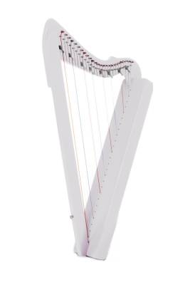 Harpsicle - Sharpsicle 26-string Harp - White Stain