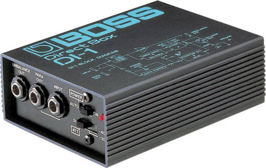 ベース BOSS DI-1 Direct Box BOSS DI-1 Active Direct Box | Long & McQuade