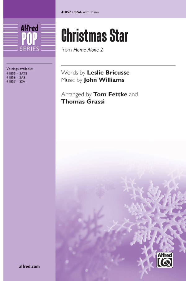 Christmas Star (from Home Alone 2) - Bricusse /Williams /Fettke /Grassi - SSA