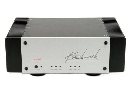 Benchmark Media - AHB2 Stereo Power Amplifier, Non-Rackmount Version - Silver
