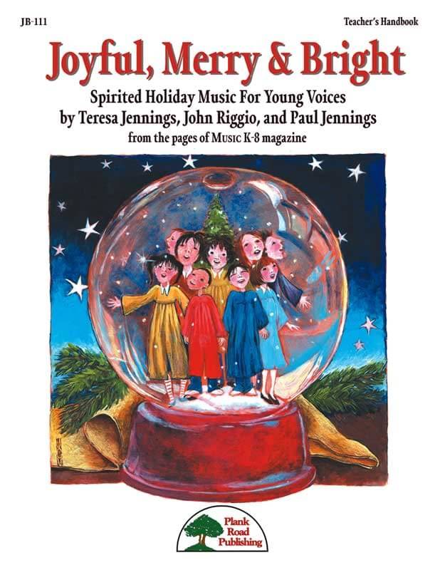 Joyful, Merry & Bright (Collection) - Jennings/Jennings/Riggio - Book/CD