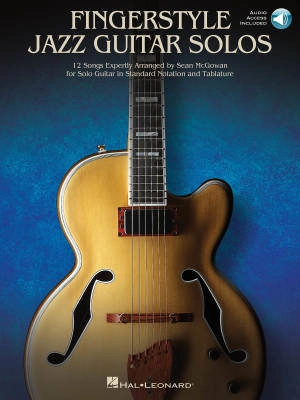 Hal Leonard - Fingerstyle Jazz Guitar Solos - McGowan - Book/Audio Online