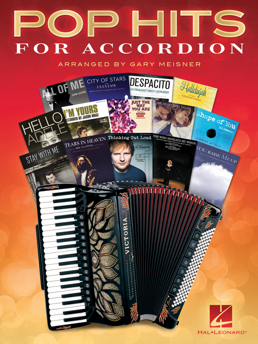 Pop Hits for Accordion - Meisner - Book