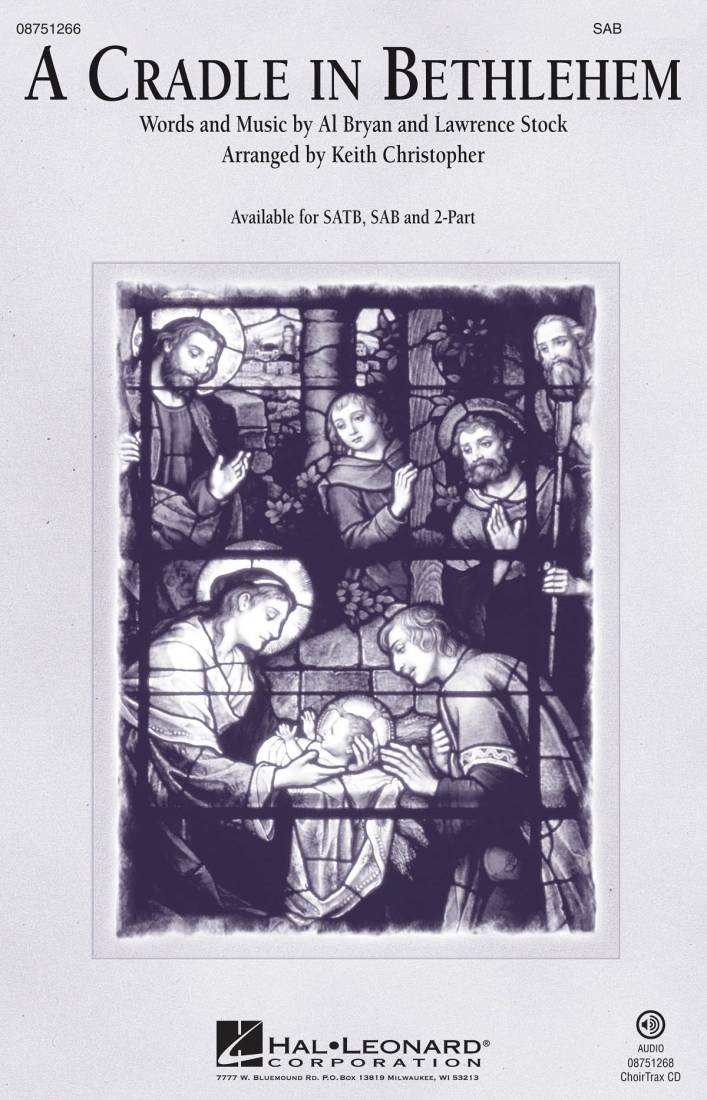 A Cradle in Bethlehem - Bryan/Stock/Christopher - SAB