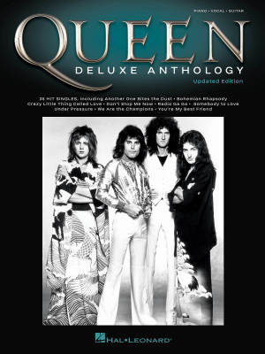 Queen: Deluxe Anthology (Updated Edition) - Piano/Vocal/Guitar - Book