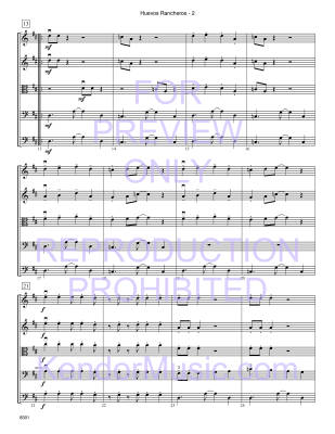 Huevos Rancheros - Frueh - String Orchestra - Gr. 1.5