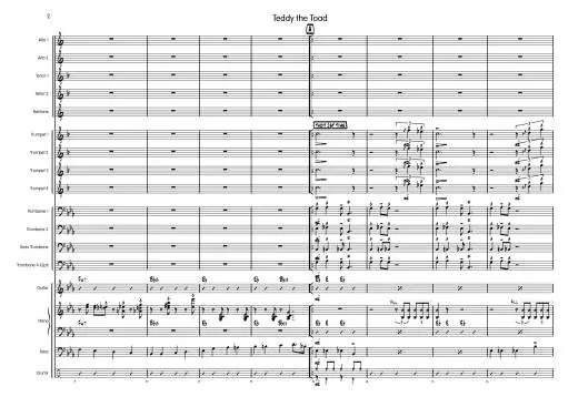 Teddy the Toad - Hefti/Collins - Jazz Ensemble - Gr. Medium