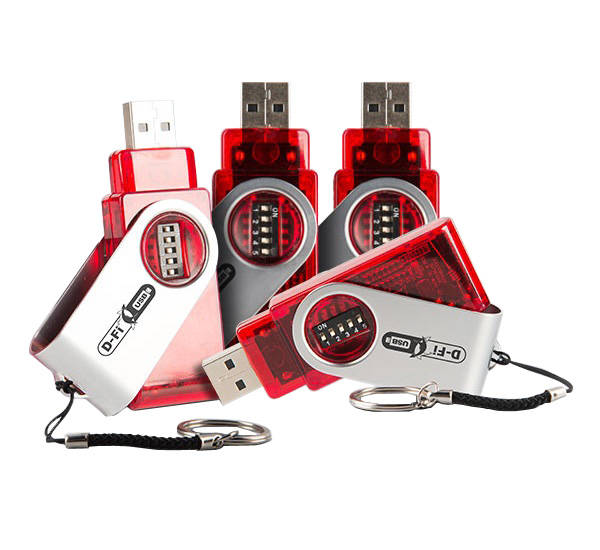 D-FI USB Wireless DMX Transceiver (4-pack)