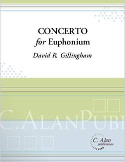 Concerto for Euphonium - Gillingham - Euphonium/Piano - Sheet Music