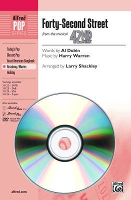 Alfred Publishing - Forty-Second Street (From the Musical 42nd Street) - Dubin/Warren/Shackley - SoundTrax CD